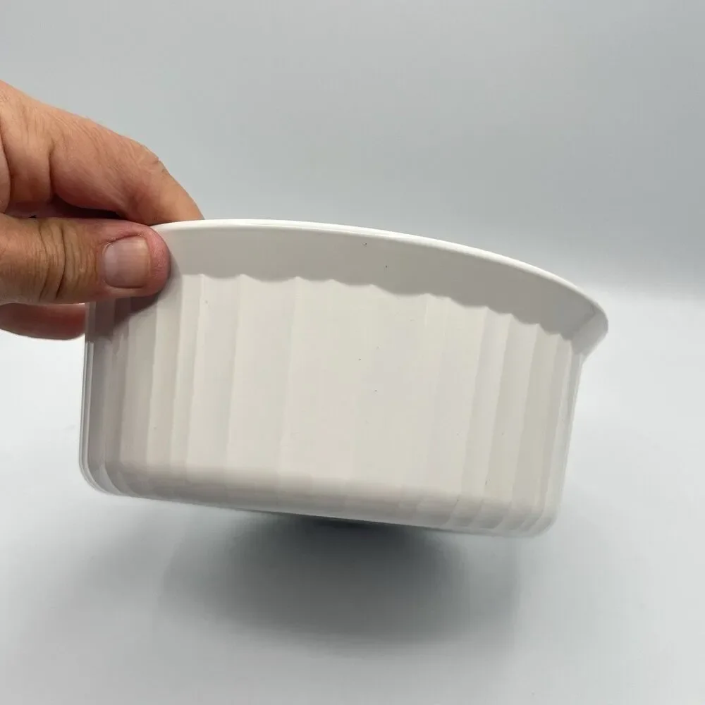 Vintage Corning Ware F-5-B French White 1.6 L Casserole Dish with No Lid